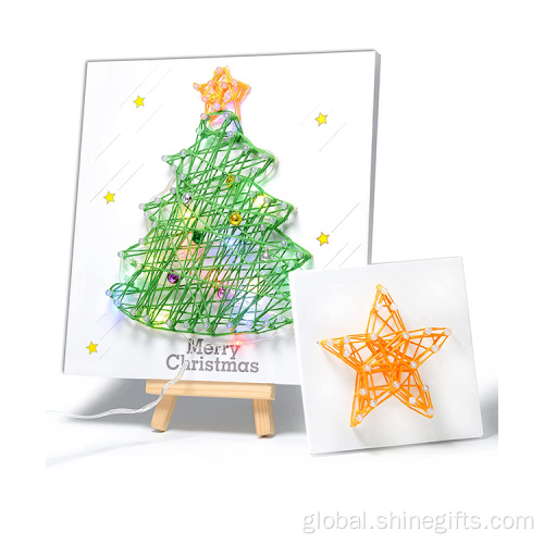 DIY String Art Craft Kit Christmas Tree DIY String Art Craft Kit Supplier